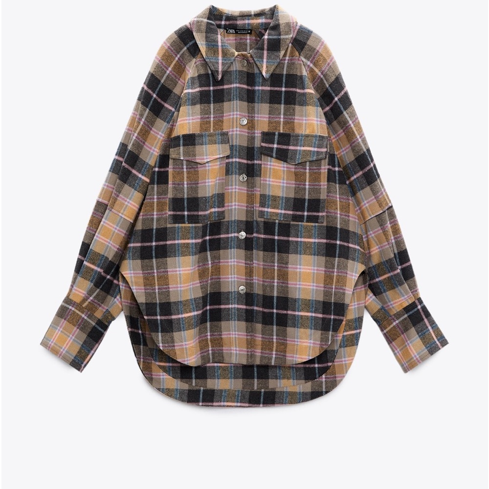 Oversized Plaid shirt